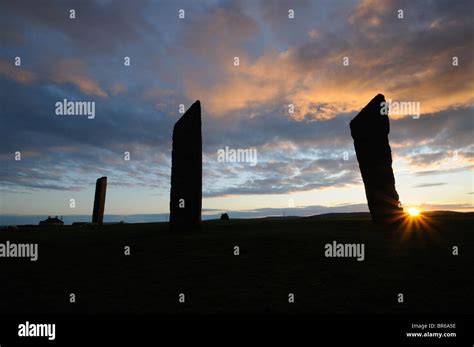 The stones of stenness hi-res stock photography and images - Alamy