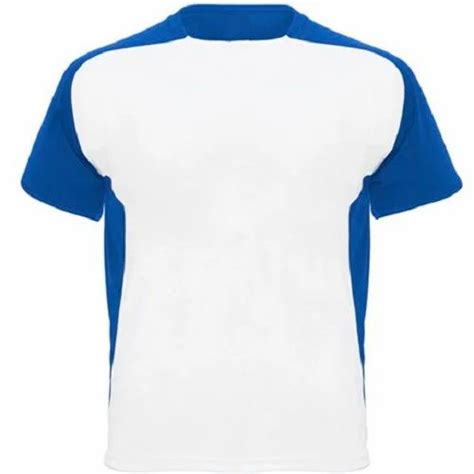 Plain Polyester Unisex Sublimation T Shirt Round Collar At Rs 100