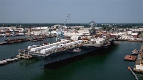 Hii Is Awarded Contract Modification For Aircraft Carrier John F