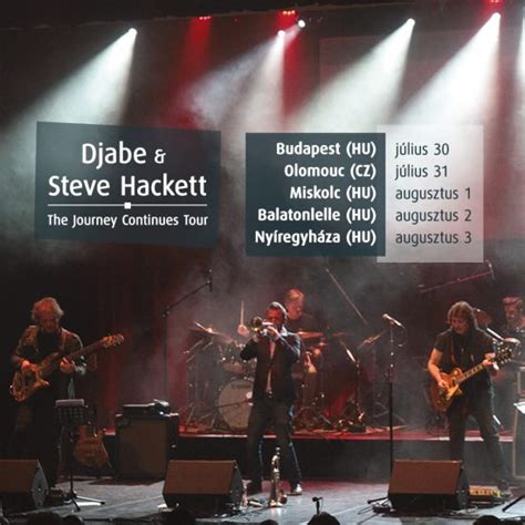 Djabe Djabe Steve Hackett The Journey Continues Tour Djabe