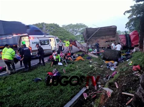 Accidente En Chiapas Al Menos 10 Migrantes Muertos Chapin Tv