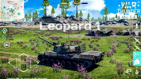 War Thunder Mobile Update Leopard 1 All Tanks Youtube