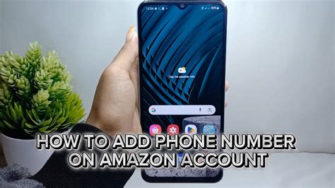 How To Add Phone Number In Amazon On Android Youtube