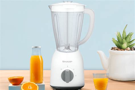 Máy Xay Sinh Tố Sharp Em S154pv Wh Metavn