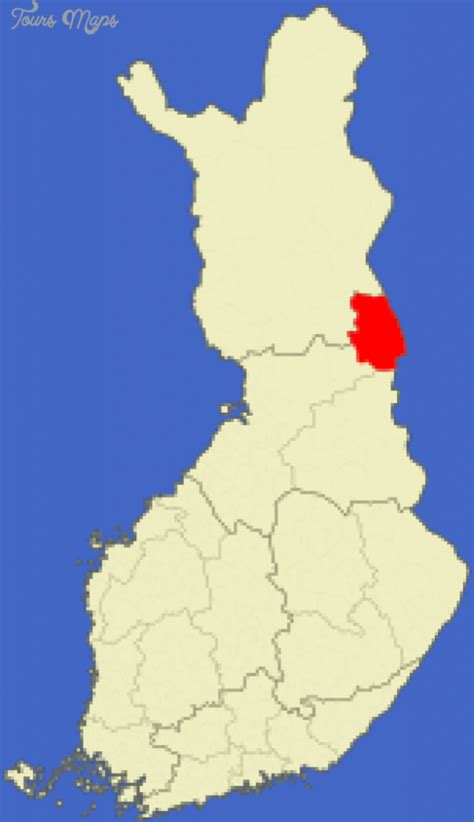 Kuusamo Finland Map - ToursMaps.com