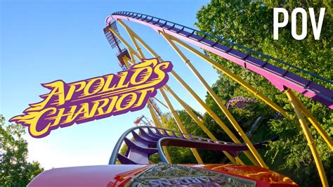 Apollo S Chariot Front Row Pov Busch Gardens Williamsburg The