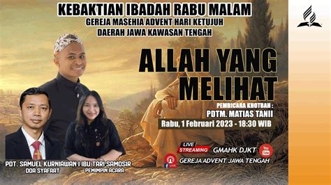 Live Kebaktian Ibadah Rabu Malam Youtube