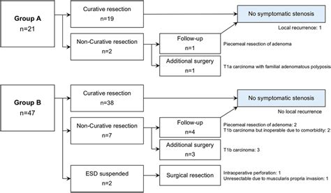 Patients Clinical Courses After Endoscopic Submucosal Dissection No Download Scientific