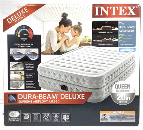 Lot Intex Dura Beam Deluxe Supreme Airflow Airbed