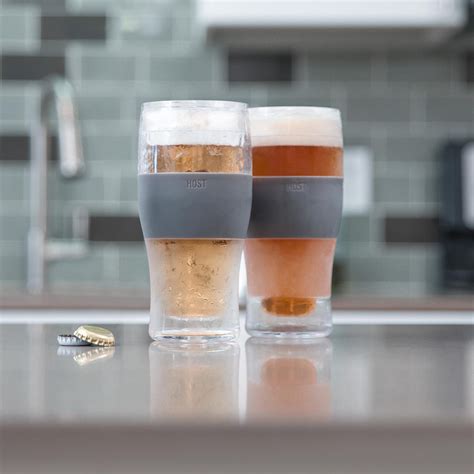 Freeze Cooling Pint Glasses Set Of Two Cool Hunting®