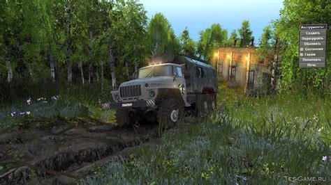 Sashishi Карты Моды для Spin Tires Каталог модов Tes Game