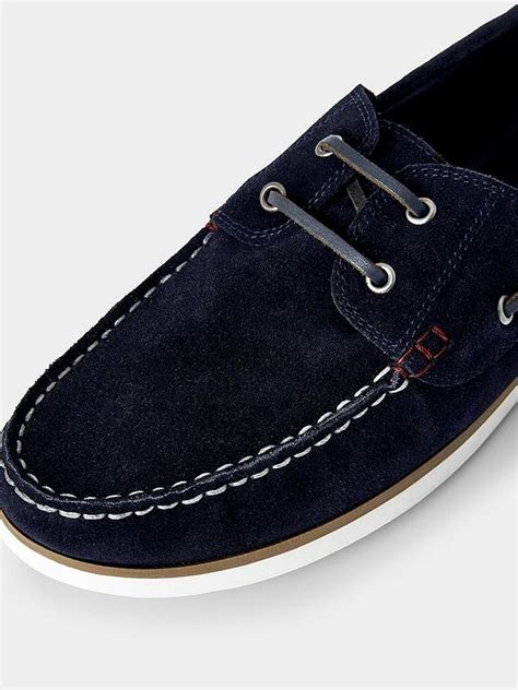 Joe Browns Suede Boat Shoes Navy Very