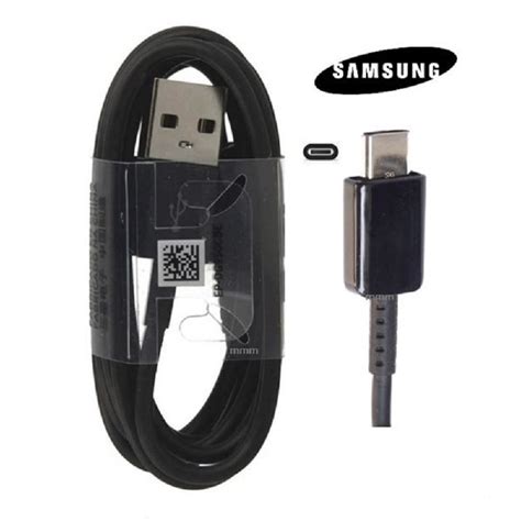 SAMSUNG S8 S8 TYPE C DATA CABLE BLACK BULK MegaTeL