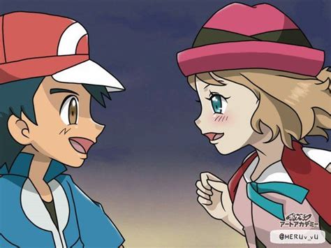 Pin By Muhammad Nasrullah On Satoshi X Serena Pokemon Game Characters Pokemon Ash And Serena