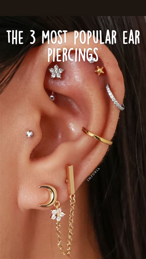 The Most Popular Ear Piercing Ideas Artofit