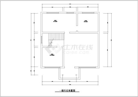 华丽型私人别墅设计施工图纸（全套）联排别墅土木在线