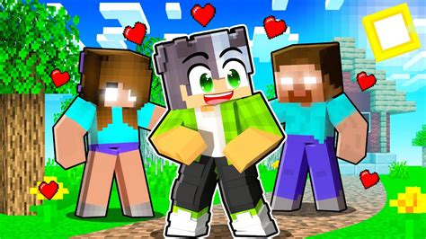 HEROBRİNE AİLESİ BENİ EVLAT EDİNDİ Minecraft YouTube