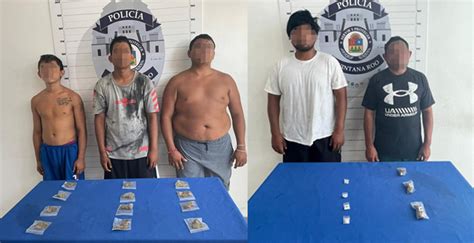 Caen 5 narcotiradores en la zona hotelera de Cancún