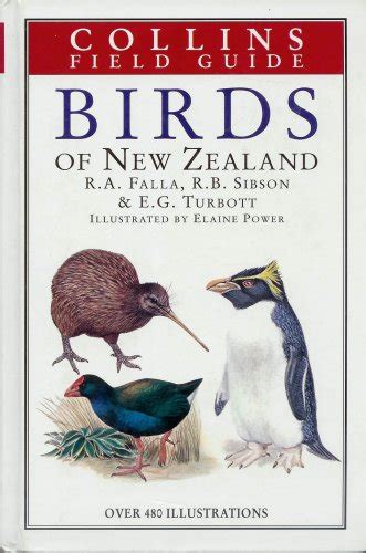 Collins Field Guide To The Birds Of New Zealand By Turbott Eg Book