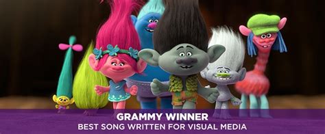 Trolls wins Best Song Written for Visual Media at the Grammys ...