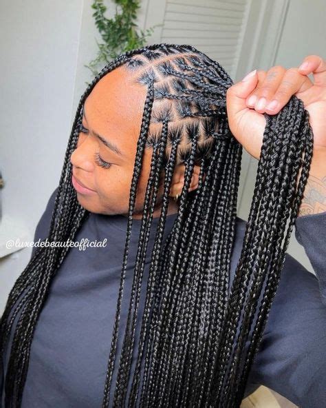 50 Fantastic Knotless Braids Styles For Braid Lovers Out There In 2024