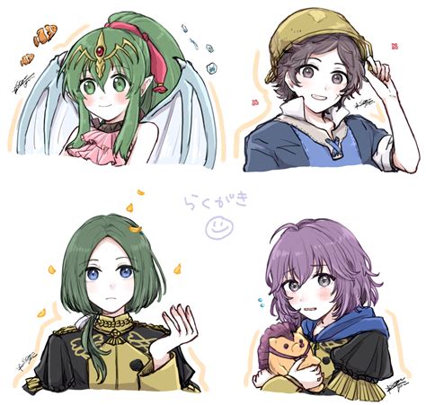 Tiki Bernadetta Von Varley Tiki Linhardt Von Hevring And Donnel Fire Emblem And 3 More