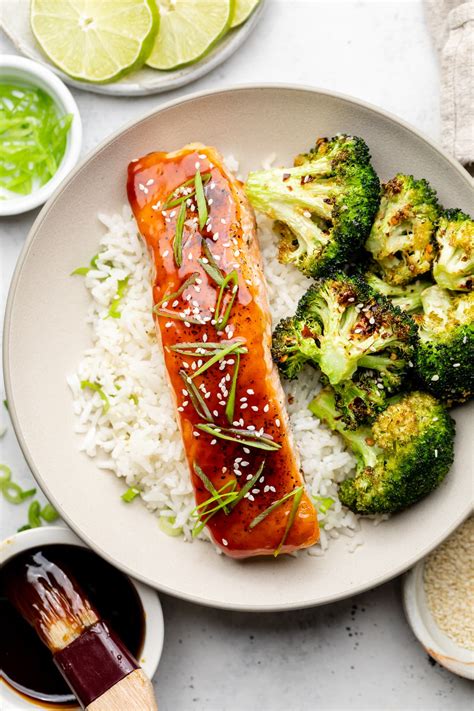 Maple Glazed Salmon All The Healthy Things