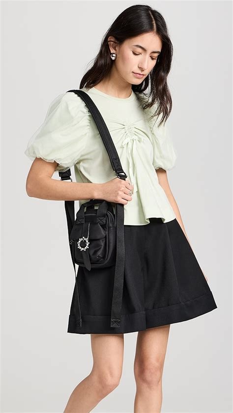 Simone Rocha Mini Classic Crossbody Bag W Buckle Shopbop