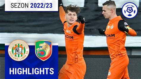 Zagłębie Lubin Miedź Legnica 2 1 SKRÓT Ekstraklasa 2022 23 22