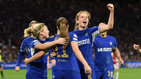 Ajax Vrouwen 0 - 3 Chelsea Women - Match Report & Highlights