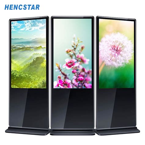 47 49 55 Inch Digital Signage Floor Standing Advertising Display