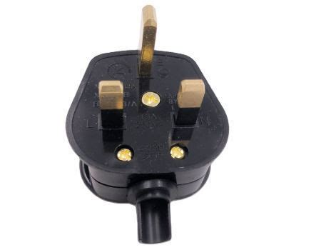 China BS UK Fused 3 Pin 13A Assembly Power Plug Rewireable On Global