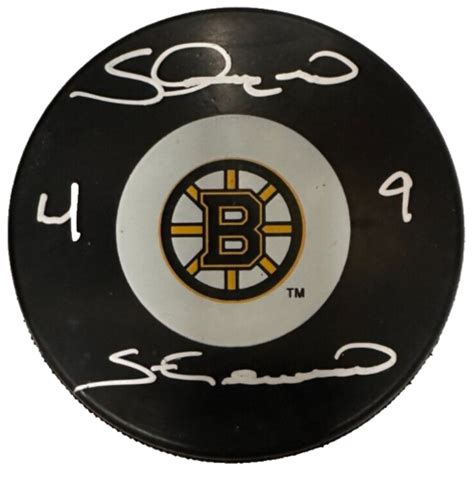 Shayne Stevenson Autographed Boston Bruins Hockey Puck Nhl Ebay