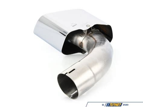 18302349679 Genuine BMW Tailpipe Tip Chrome Turner Motorsport