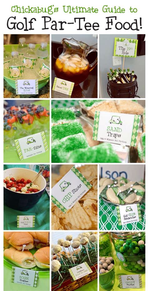 Golf Food Golf Party Foods Golf Birthday Party Golf Theme Party