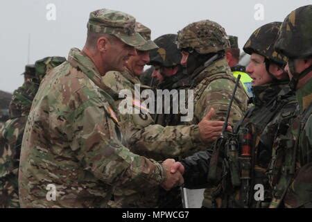 U S Maj Gen John Gronski Deputy Commanding General For The Army