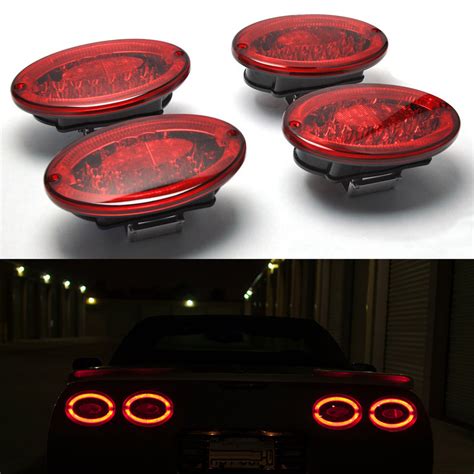 Corvette C5 Halo Led Taillights Tail Lights Modified Version