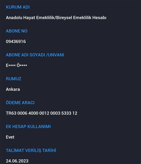 Anadolu Hayat Emeklilik Param Hala Gelmedi Ikayetvar