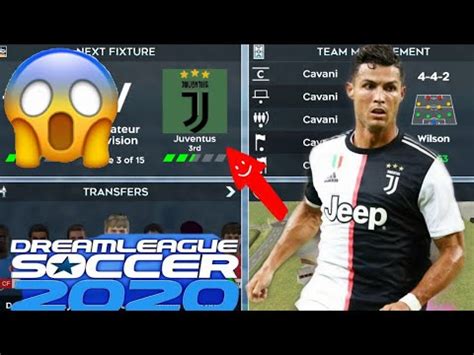 How To Make Juventus New Kits Logo 2020 21 Dream League Soccer 2020