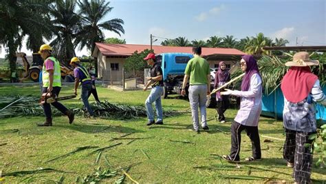 Program Gotong Royong Antara Agensi Kerajaan Wujud Keakraban Kerjasama