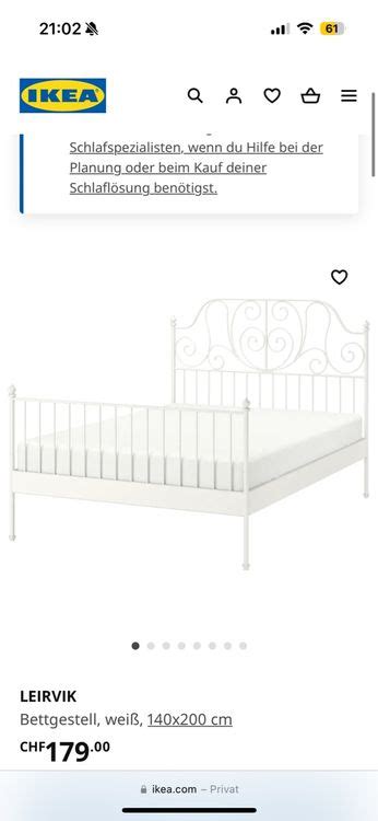 Ikea Bett 140x200 Kaufen Auf Ricardo