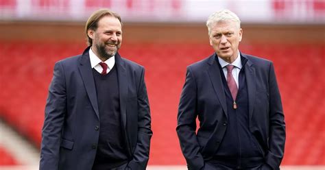 David Moyes Rift With Tim Steidten Explained After West Ham Technical