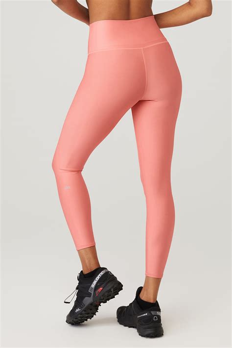 7 8 High Waist Airlift Legging Strawberry Lemonade Alo Yoga