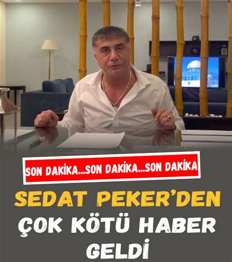 Organize suç örgütü lideri Sedat Peker kendisine yol arkadaşlığı yapan