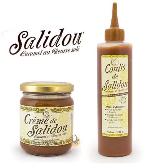 Salidou Coulis Creme De Salidou Caramel Beurre Sal