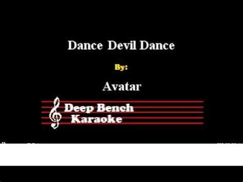 Avatar Dance Devil Dance Custom Karaoke Version Youtube