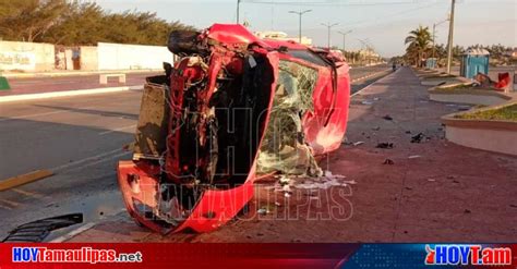 Hoy Tamaulipas Accidentes En Tamaulipas Se Salva De Milagro Tras