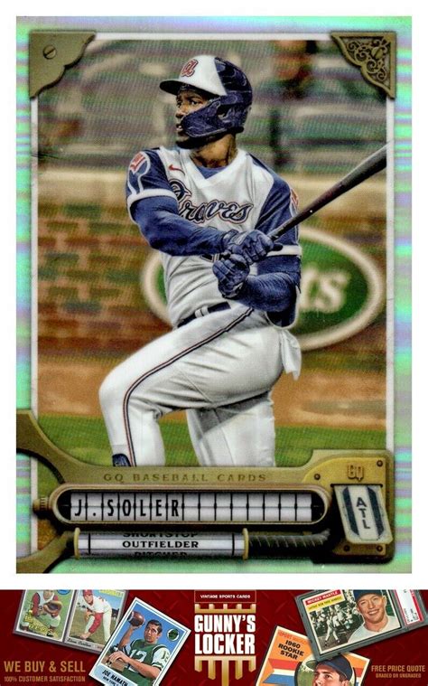 2022 Topps Gypsy Queen Chrome Refractor Jorge Soler 199 Atlanta Braves