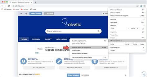 C Mo Borrar Cach O Cookies En Google Chrome Mac Solvetic