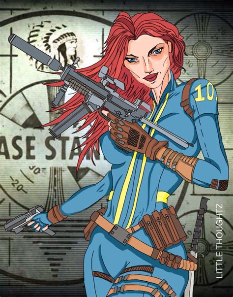 Vault Dweller - fallout 3 by Little-thoughtz on DeviantArt